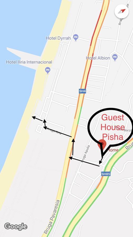 Guest House "Pisha" Durrës Buitenkant foto
